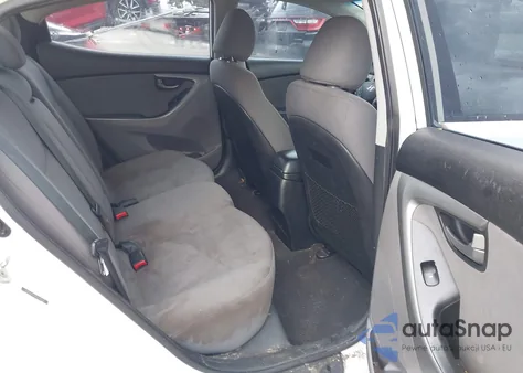 2014 Hyundai Elantra Se from USA, damaged, VIN 5NPDH4AE4EH500054
